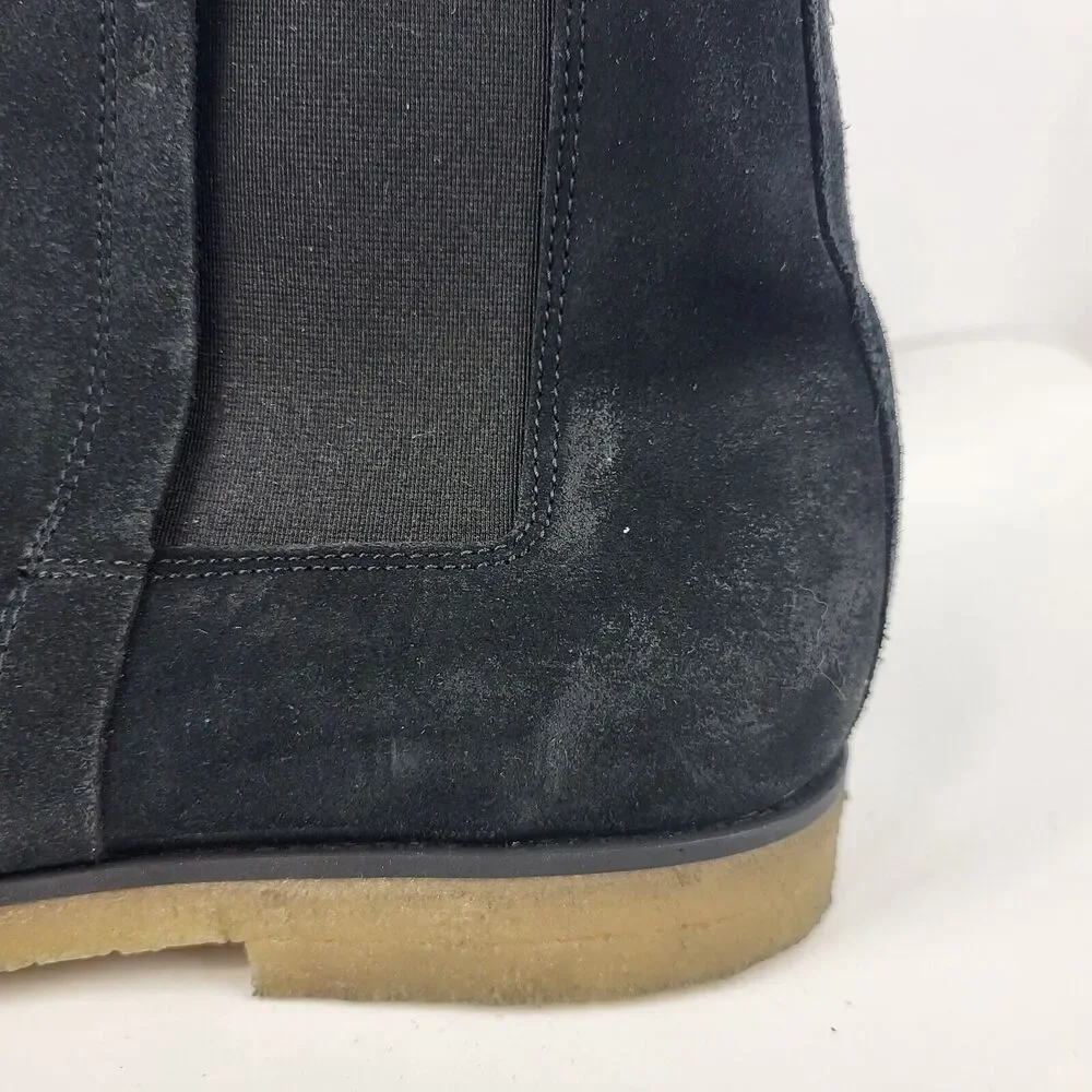 Allsaints Chelsea Boots Slip On Suede Leather